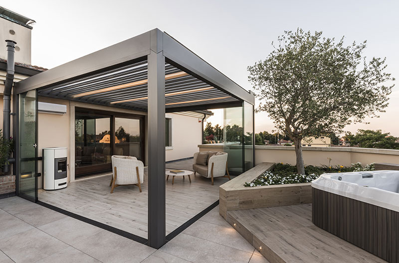 Waar je op moet letten bij de keuze van een aangebouwde pergola voor op je terras