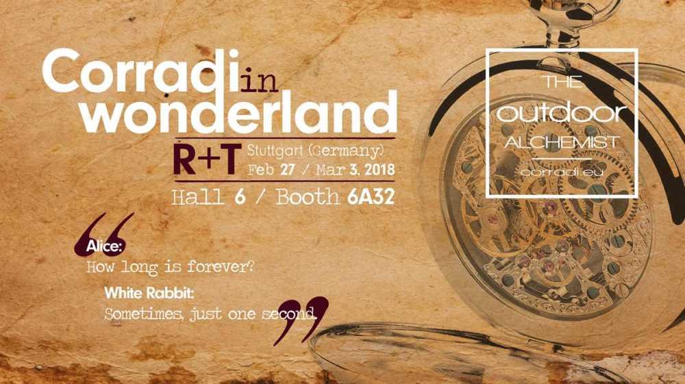 Corradi au Pays des Merveilles chez le Salon R + T à Stuttgart