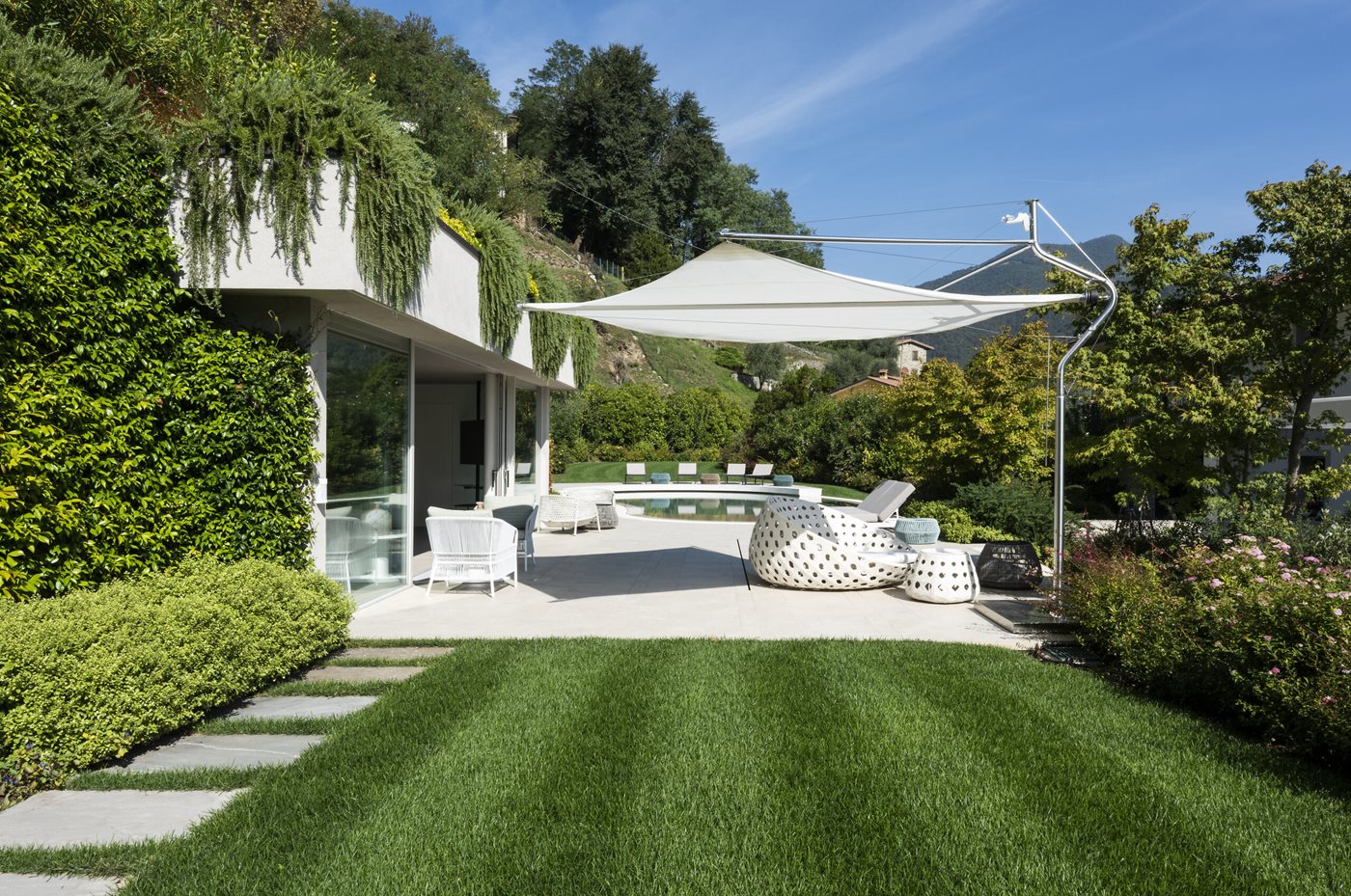 Design-Sonnensegel für Garten und Terrasse