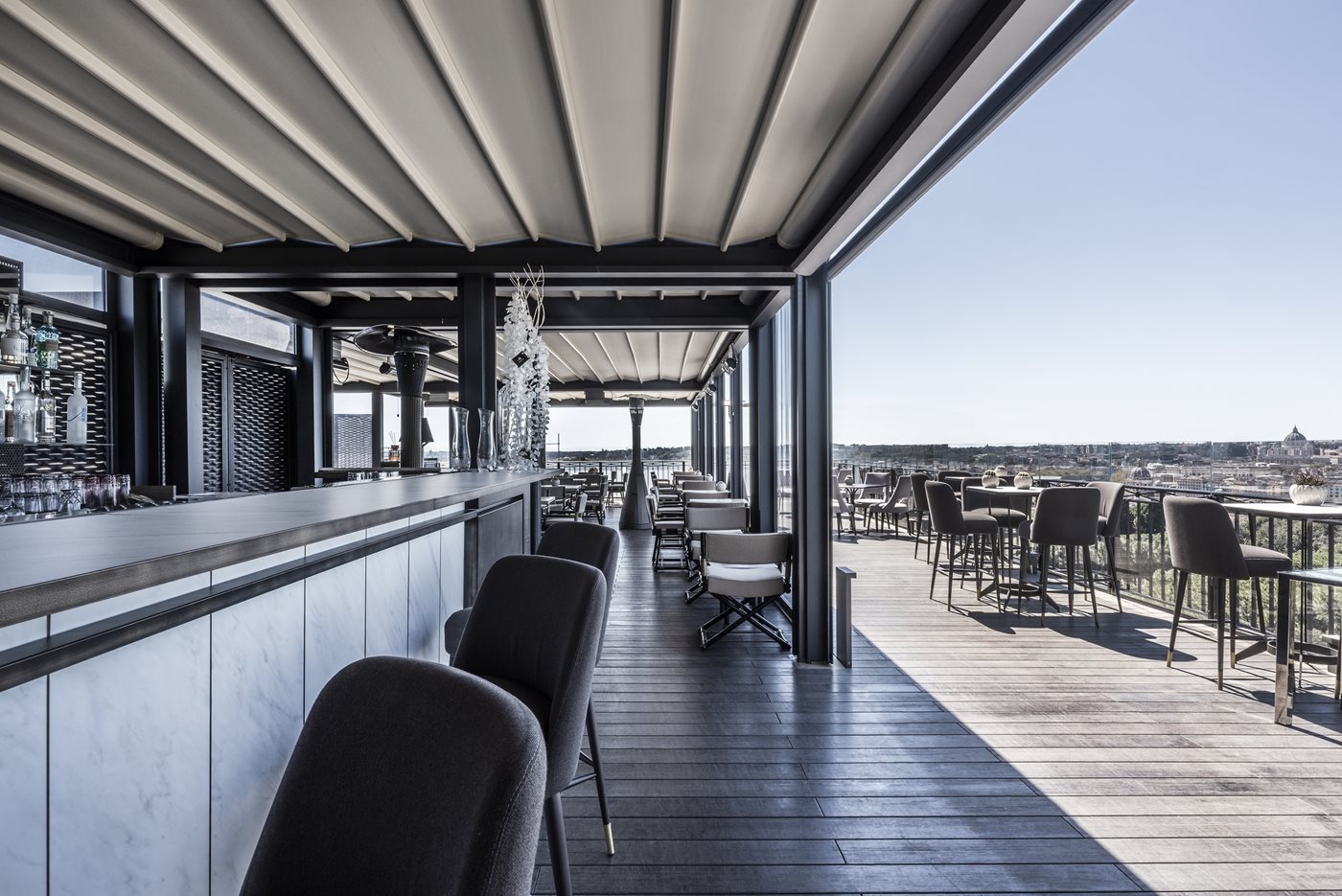 Una vista exclusiva de Roma con Pergotenda® Maestro.