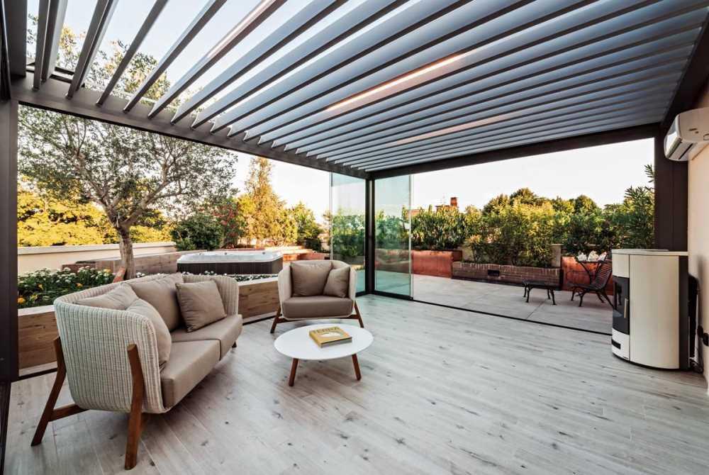 Riscaldare una veranda esterna: idee per un outdoor da vivere anche d’inverno 